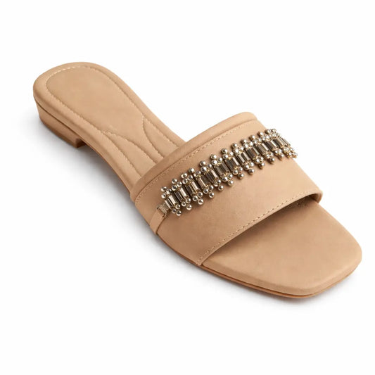 Women Fawn Casual Cream Flats – Everyday Comfort